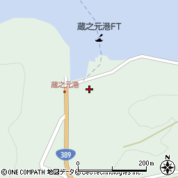 鹿児島県出水郡長島町蔵之元3715周辺の地図