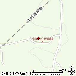 熊本県水俣市江添周辺の地図