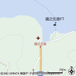 鹿児島県出水郡長島町蔵之元3696周辺の地図