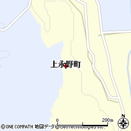 熊本県人吉市上永野町周辺の地図