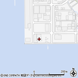 天草漁業協同組合　牛深総合支所後浜新港周辺の地図