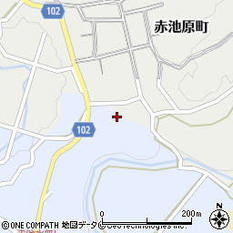熊本県人吉市赤池水無町578周辺の地図