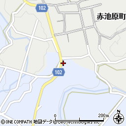 熊本県人吉市赤池水無町575周辺の地図