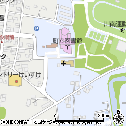 川南町役場　中央保育所周辺の地図