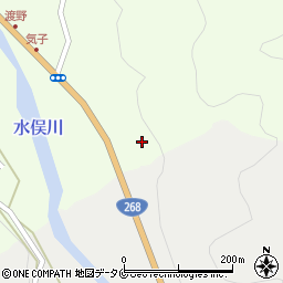熊本県水俣市中鶴41周辺の地図