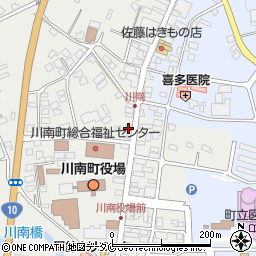 川南町社協ヘルプサービス周辺の地図