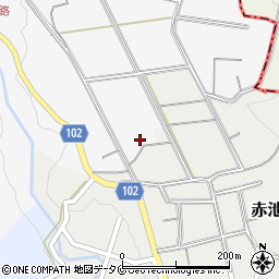 熊本県人吉市蟹作町223周辺の地図