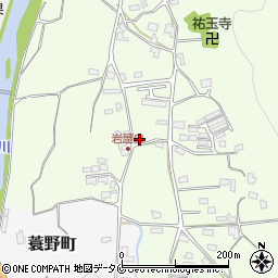 熊本県人吉市東間上町3605周辺の地図