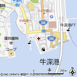 三和商船株式会社　フェリー発着所周辺の地図