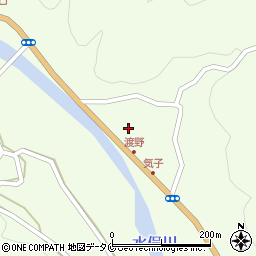 熊本県水俣市中鶴341-2周辺の地図
