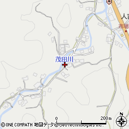 熊本県人吉市西間上町1692周辺の地図