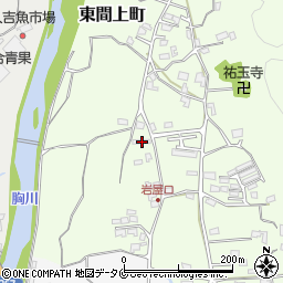 熊本県人吉市東間上町3555周辺の地図