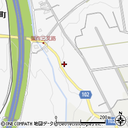 熊本県人吉市蟹作町138周辺の地図