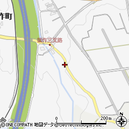 熊本県人吉市蟹作町134周辺の地図