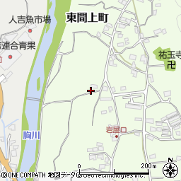 熊本県人吉市東間上町3578周辺の地図