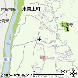 熊本県人吉市東間上町3598周辺の地図