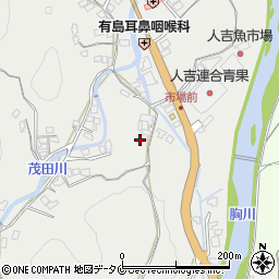 熊本県人吉市西間上町1770周辺の地図