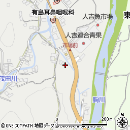 熊本県人吉市西間上町2331周辺の地図