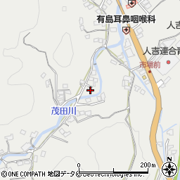 熊本県人吉市西間上町1758周辺の地図