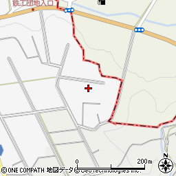 熊本県人吉市蟹作町300周辺の地図