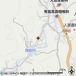 熊本県人吉市西間上町1754周辺の地図