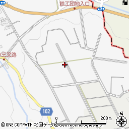 熊本県人吉市蟹作町202周辺の地図