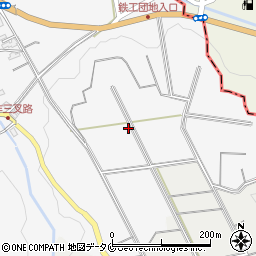 熊本県人吉市蟹作町202周辺の地図