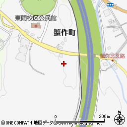 熊本県人吉市蟹作町3746周辺の地図