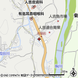 熊本県人吉市西間上町2355周辺の地図