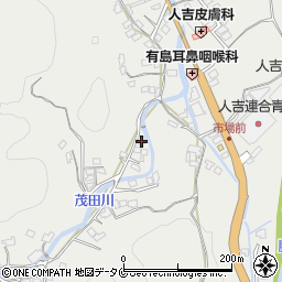 熊本県人吉市西間上町1760周辺の地図