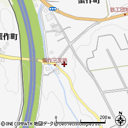 熊本県人吉市蟹作町143周辺の地図