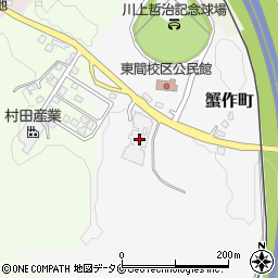 熊本県人吉市蟹作町3690周辺の地図