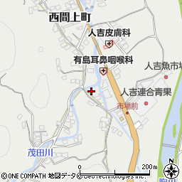 熊本県人吉市西間上町2371周辺の地図