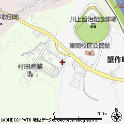 熊本県人吉市蟹作町3677周辺の地図