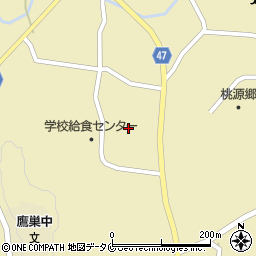 長島町社会福祉協議会　本所周辺の地図