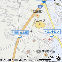 ＪＡ尾鈴周辺の地図