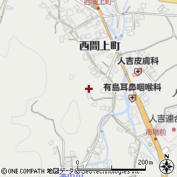熊本県人吉市西間上町1738周辺の地図