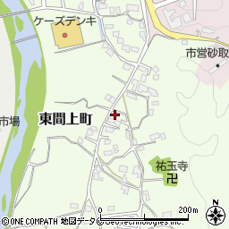 熊本県人吉市東間上町3408周辺の地図