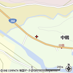 熊本県水俣市中鶴200-1周辺の地図