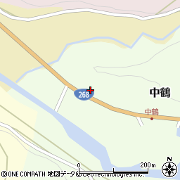 熊本県水俣市中鶴200周辺の地図