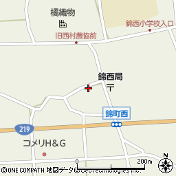 熊本県球磨郡錦町西1109周辺の地図