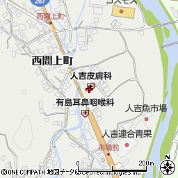 熊本県人吉市西間上町2386周辺の地図