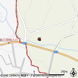 ＥＮＥＯＳスーパーセルフ人吉球磨ＳＳ周辺の地図