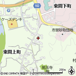 熊本県人吉市東間上町3395周辺の地図