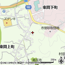 熊本県人吉市東間上町3393周辺の地図