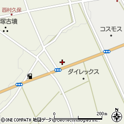 ファミリーマート人吉錦町西店周辺の地図