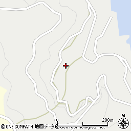 鹿児島県出水郡長島町浦底348周辺の地図