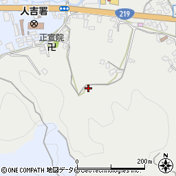 熊本県人吉市西間上町1599周辺の地図