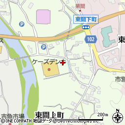 熊本県人吉市東間上町3458周辺の地図
