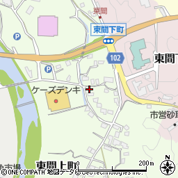 熊本県人吉市東間上町3455周辺の地図